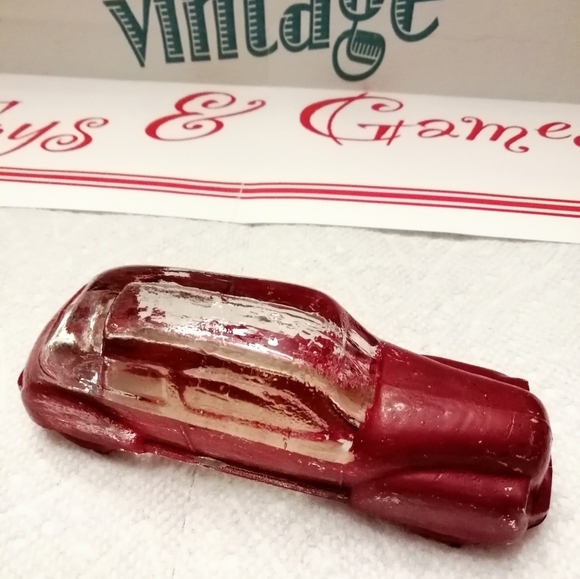 Vintage Glass Candy Container, 1940 - Picture 6 of 8